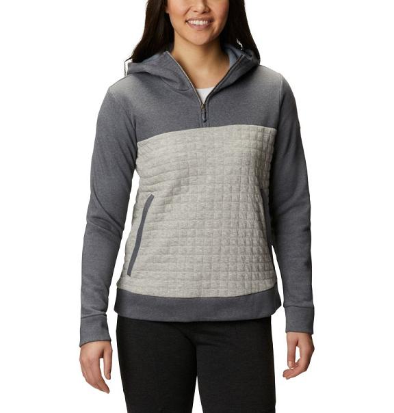 Columbia Sunday Summit Hoodies Grey For Women's NZ61028 New Zealand